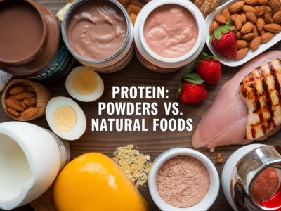 Produits protéinés : vaut-il mieux opter pour des poudres ou pour des aliments naturels ?