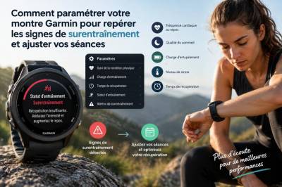 Comment paramétrer votre montre garmin pour repérer les signes de surentraînement et ajuster vos séances