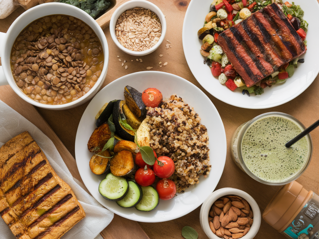 Quel plan alimentaire végétarien mettre en place pour prendre du muscle sans sacrifier la performance : menu type et astuces pratiques